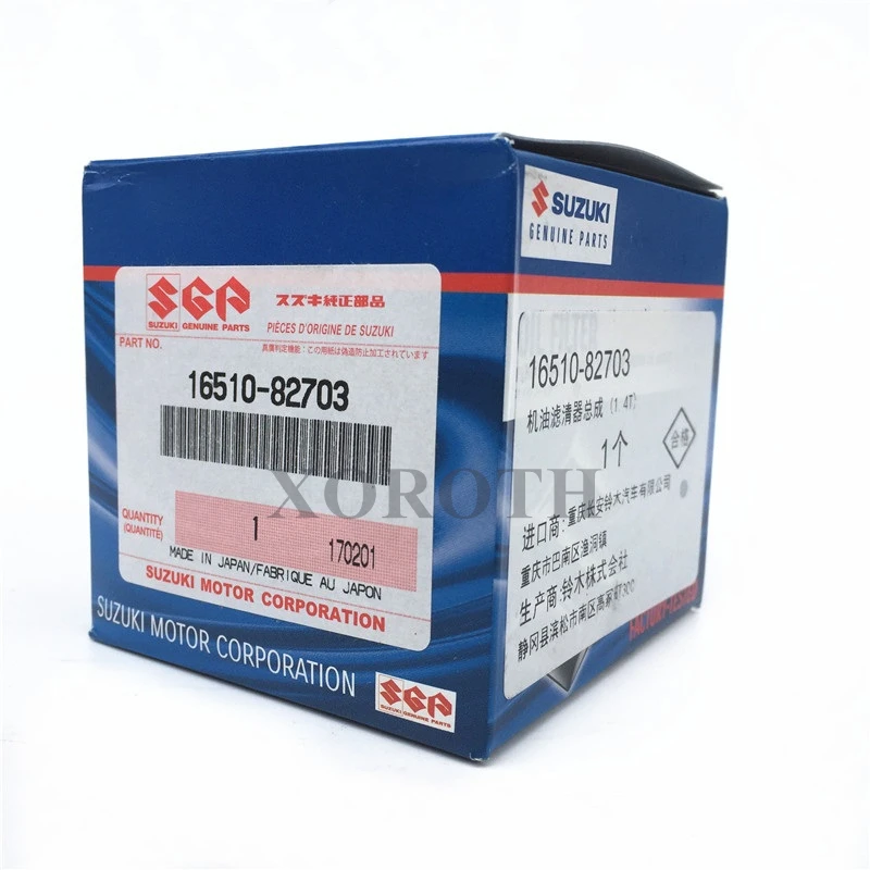 Genuien OEM части масляный фильтр 16510-82703 для Suzuki подвесной четырехтактный