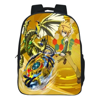 

Personalized schoolbag for Children Cartoon Beyblade Burst Printed kindergarten Girls Boys School Bag Students Cute Book Bag