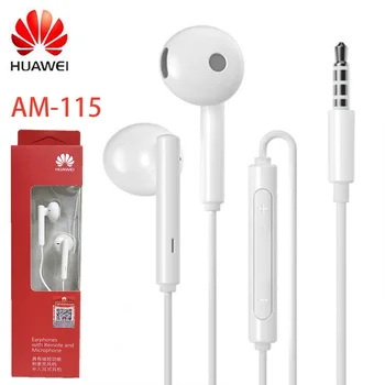 

Original Huawei Earphone HUAWEI AM115 Headset Mic 3.5mm for HUAWEI P7 P8 P9 Lite P10 Plus Honor 5X 6X Mate 7 8 9 smartphone