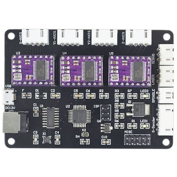 

CNC Engraving Machine Control Board,CNC Shield,GRBL 1.1,USB Port,3 Axis Control,Offline Controller
