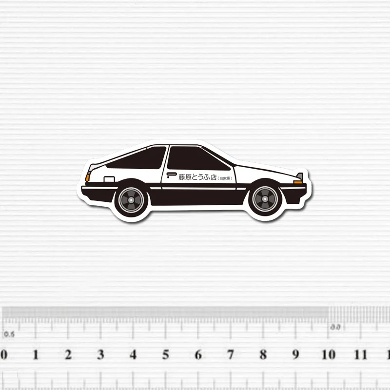 Фильм Ae86 Initial D наклейка водостойкая для багажа автомобиля гитары скейтборда