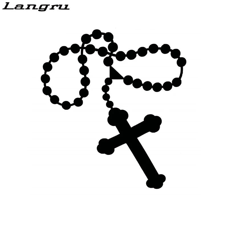 

Langru Rosary Beads Religious Car No Background Vinyl Decal Sticker Accessories Jdm