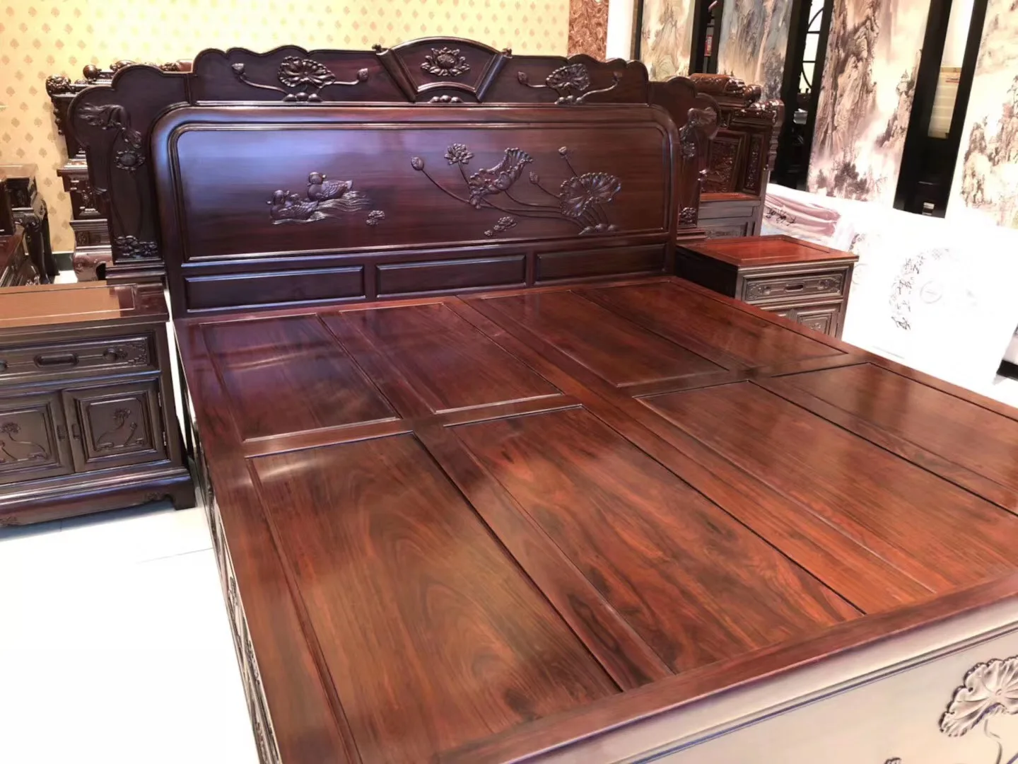 Modele De Lit En Bois Africain