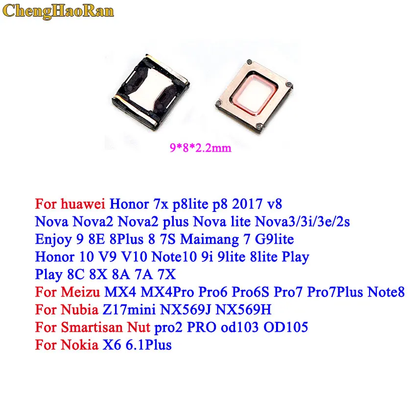 Baru Earpiece Speaker Telinga untuk Xiaomi Redmi/HUAWEI/OPPO/VIVO/OnePlus/SMARTISAN/Lenovo/ nokia/Meizu/Meitu/360/Moto Ponsel Bagian