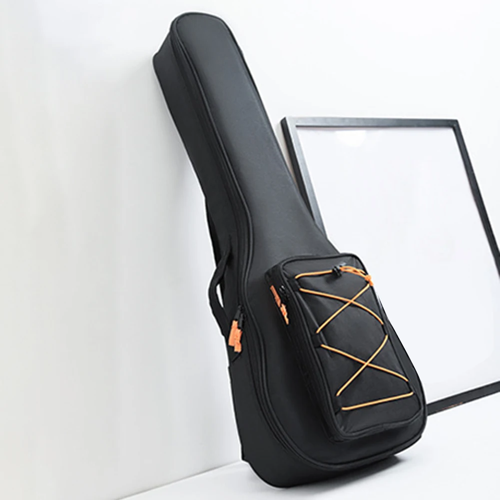 Wear Resistant Storage Case Carrying Thick Anti Scratch Ukulele Bag Protection Zipped Travel With Handles Double Strap Dustproof