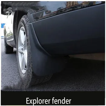 

for Ford Explorer Mud guards 16 original factory 19 original fender Front and rear wheels Soft plastic mud retaining
