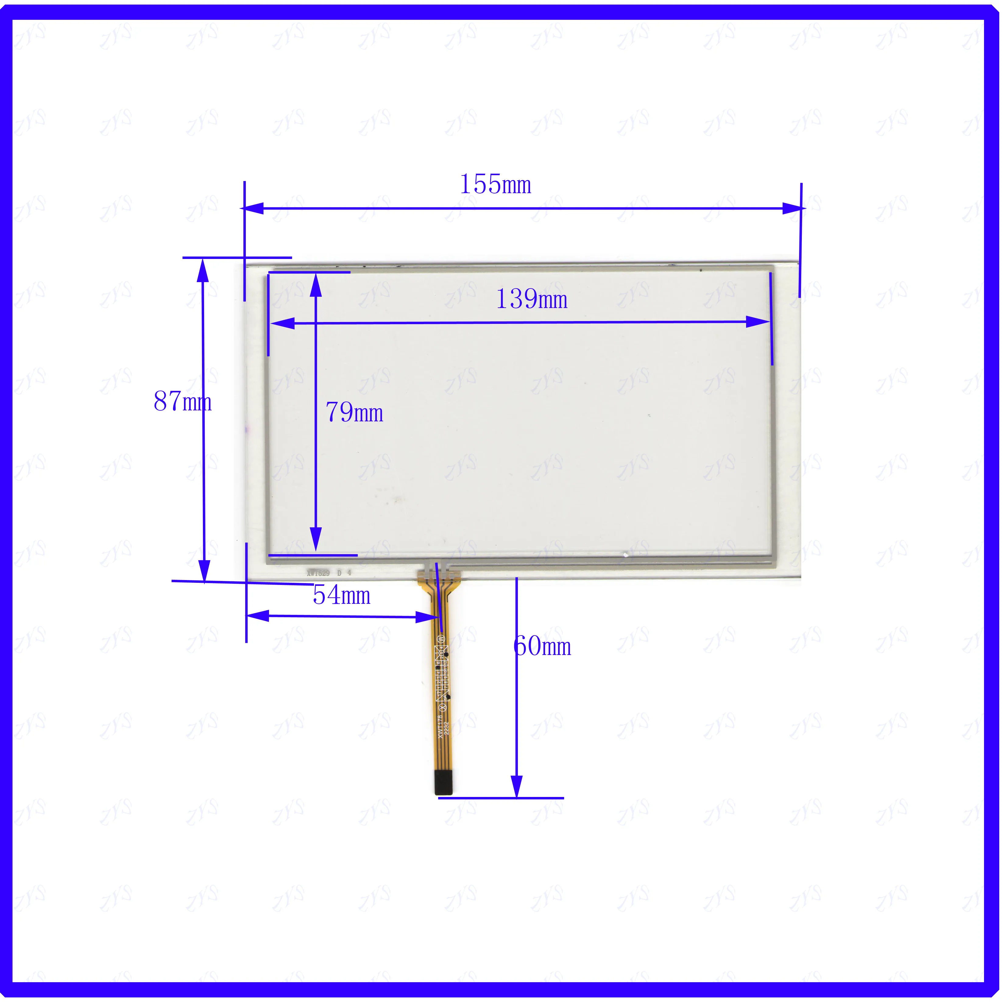 zhiyusun-10-pCs-lote-xwt529-155-87mm-62-polegadas-tela-resistencia-linhas-4-este-e-compativel-blass-adequado-155-87-xwt529