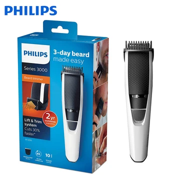 

Philips BT3206/14 Electric Shaver Series 3000 Beard Trimmer with 45 Min Cordless Use/10h Charge Stainless Steel Blades for Men