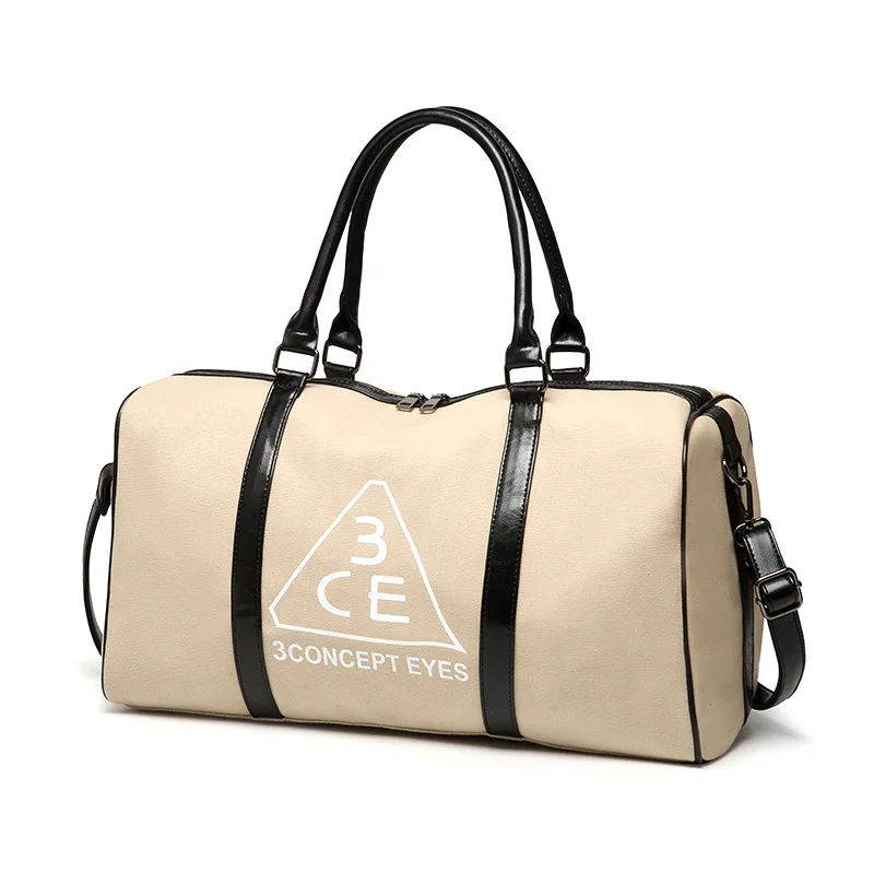 Холщовая дорожная сумка Modoker спортивная для мужчин и женщин большой чемодан на