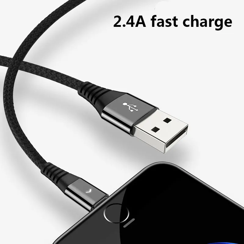 Cafele Micro USB Кабель 1,8 M 3A Lndicator световые кабели для зарядного устройства USB для Xiaomi Mi9 Mi8 samsung Redmi Note 7 Huawei, OPPO оборудование