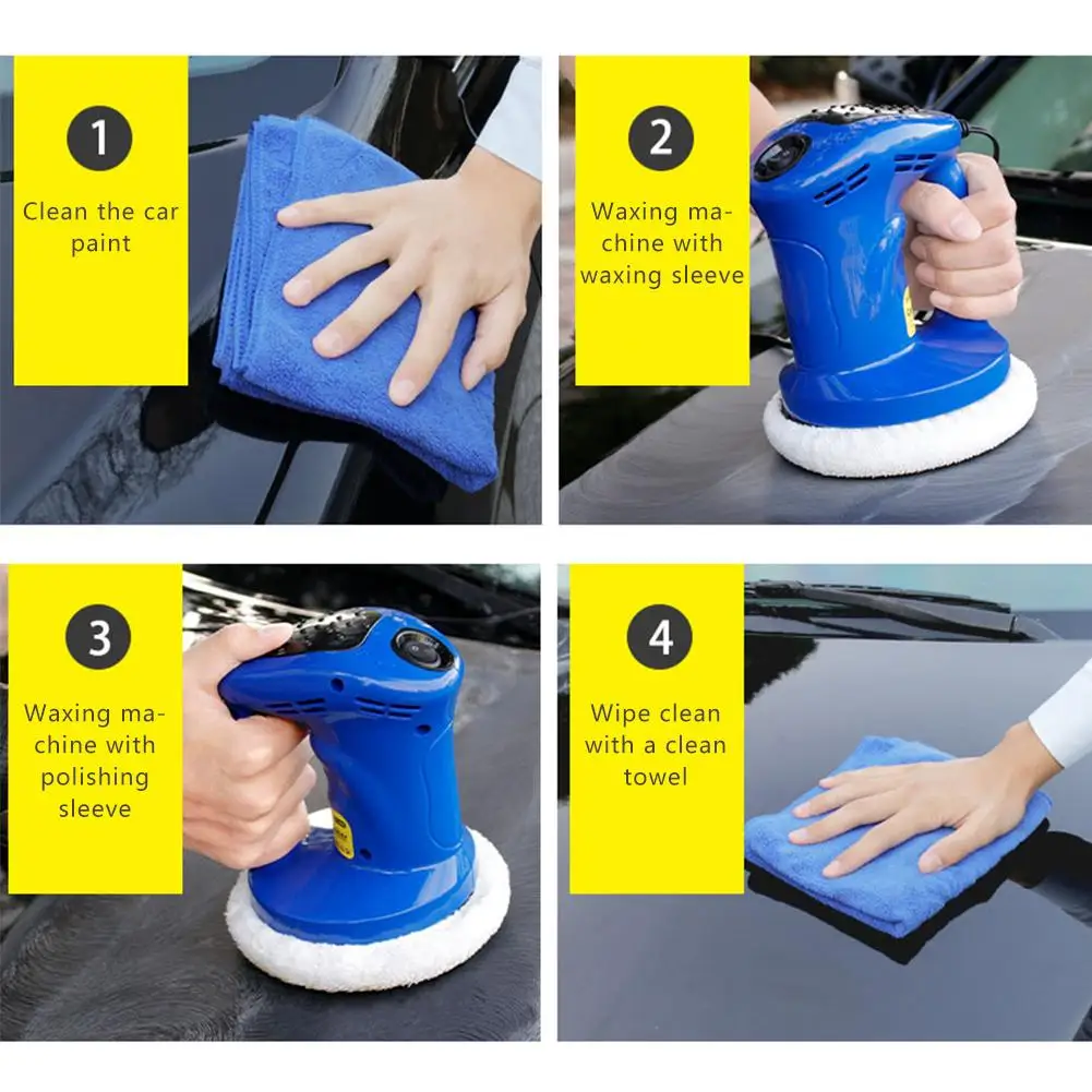 Ferramenta de Polimento de Tinta do Carro Máquina de Cera Cuidados com a Pintura do Carro Elétrica de Polimento Ferramenta de Moagem de Cera Acessórios para Carro Ferramenta Polimento Lixa 12v 14 12v, máquina de cera, cuidados com a