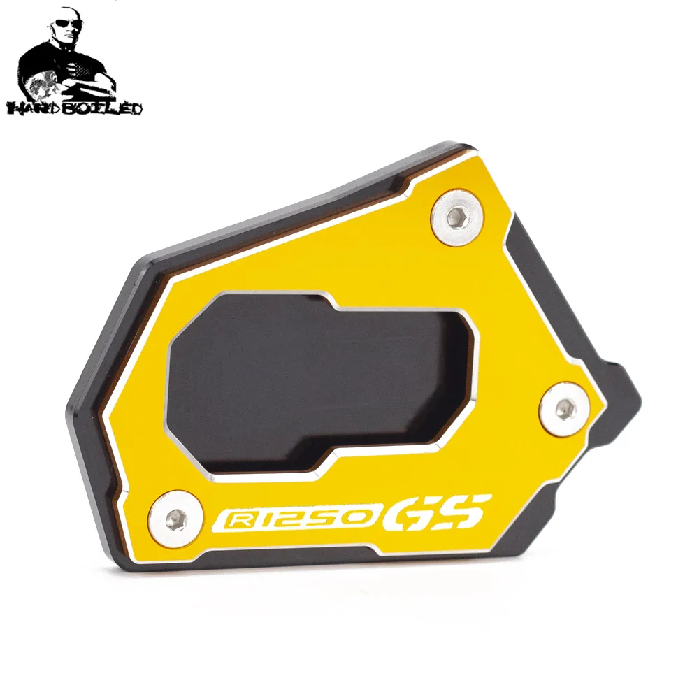 For BMW R1250GS R 1250GS R1250 GS R 1250 GS 2018 Motorcycle CNC Aluminum Kickstand Foot Side Stand Extension Pad Support Plate (5)