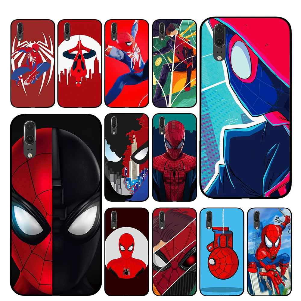 

Spiderman For Huawei P30 P20 Mate 10 20 Pro Lite Nova 3 4 3i Phone Cases Cover