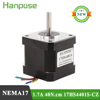 

1PCS NEW 1.7A 40N.cm 65oz.in Nema17 Stepper Motor 17HS4401S-CZ motor Outlet at the bottom of magnetic hole Used for 3D robots