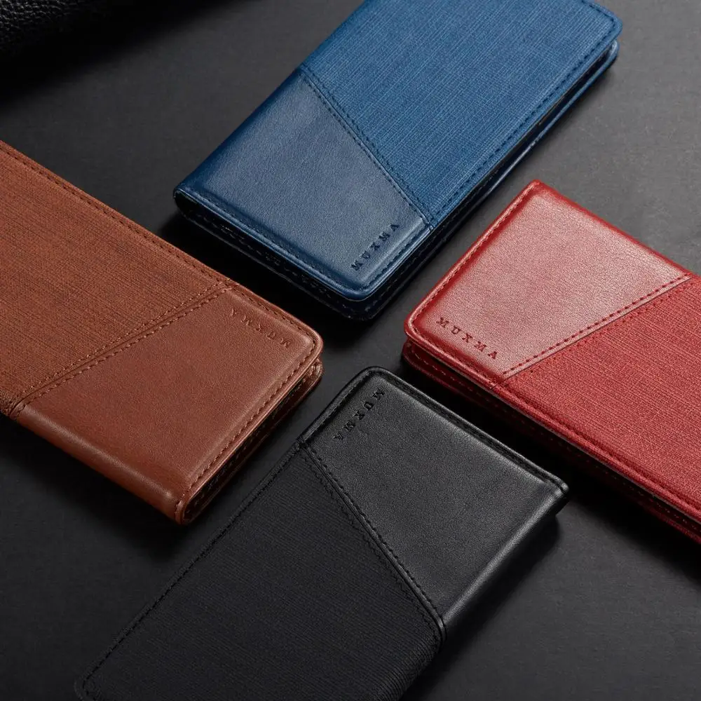 

RFID Blocking For Xiaomi Redmi K20 Note 7 6 Pro 9T Mi 8 A2 Lite Wallet Leather Flip Case Cover Kickstand Magnetic Card Slot case