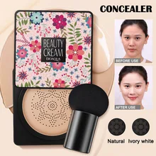 Small Mushroom Head Air Cushion BB Cream Female Liquid Foundation Concealing Breathable Brightening Hot Mdf