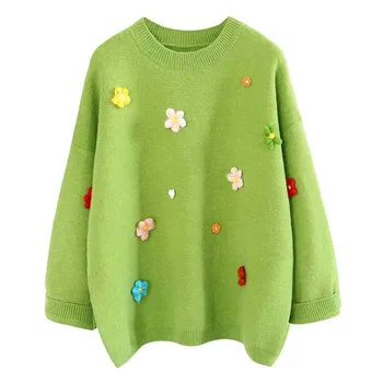 

Blusas De Inverno Feminina Limited Polyester Cotton Poncho Jumper Sweet 2019 New Knit Song Korean Edition College Wind Sweater