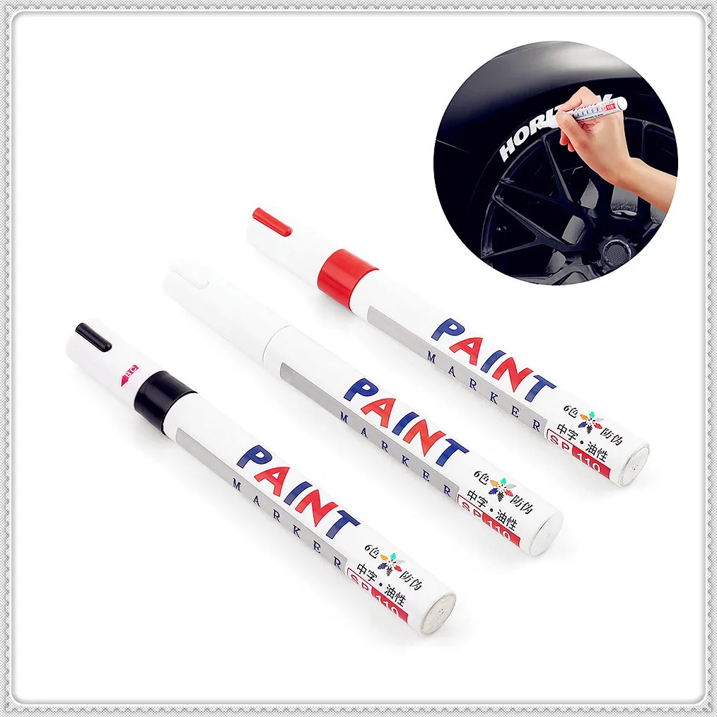 

White black Car Tyre Tire Tread Marker pen for Infiniti G37 FX50 FX37 FX35 Essence EX37 QX QX60 Q30 Q70L M35h JX Q80 IPL QX30