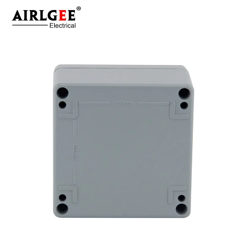 caixa quadrada impermeavel de aluminio fundido a 02