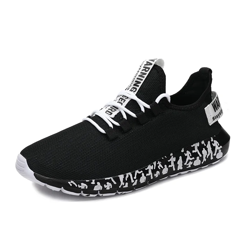 

2020 New Casual Shoes Men Sneakers Summer Lightweight Mens Sneakers Lace-up Non-slip Men Shoes Breathable Mesh Male Footwear