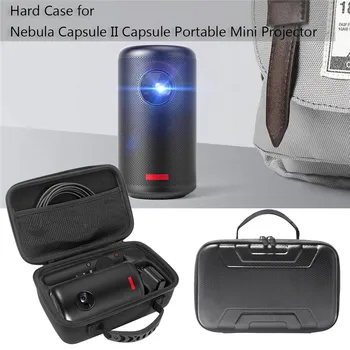 

Portable Protective Hard Carrying Case Storage Bag for Nebula Capsule II Smart Mini Projector Storage Case Waterproof Dustproof