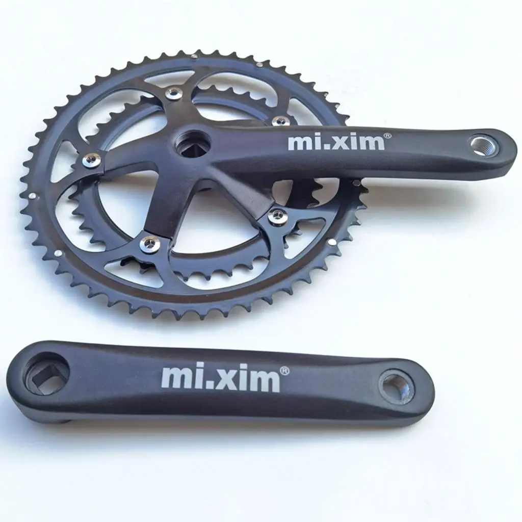 Bike Crank Cranks 130BCD 170mm Cranks for Square Cone Repair Parts