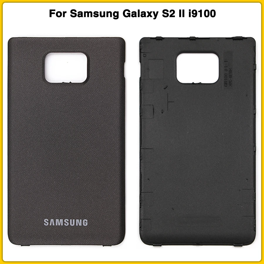 i9100 задний Чехол для samsung Galaxy S2 II i9100 батарея задняя крышка Дверь задняя крышка шасси Замена