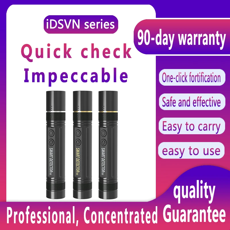 Mini Bug Detector GSM GPS Spy Hidden Camera Finder IR RF Cam Wireless Signal Voice Broadcasting Scanning Anti-Theft Anti-track