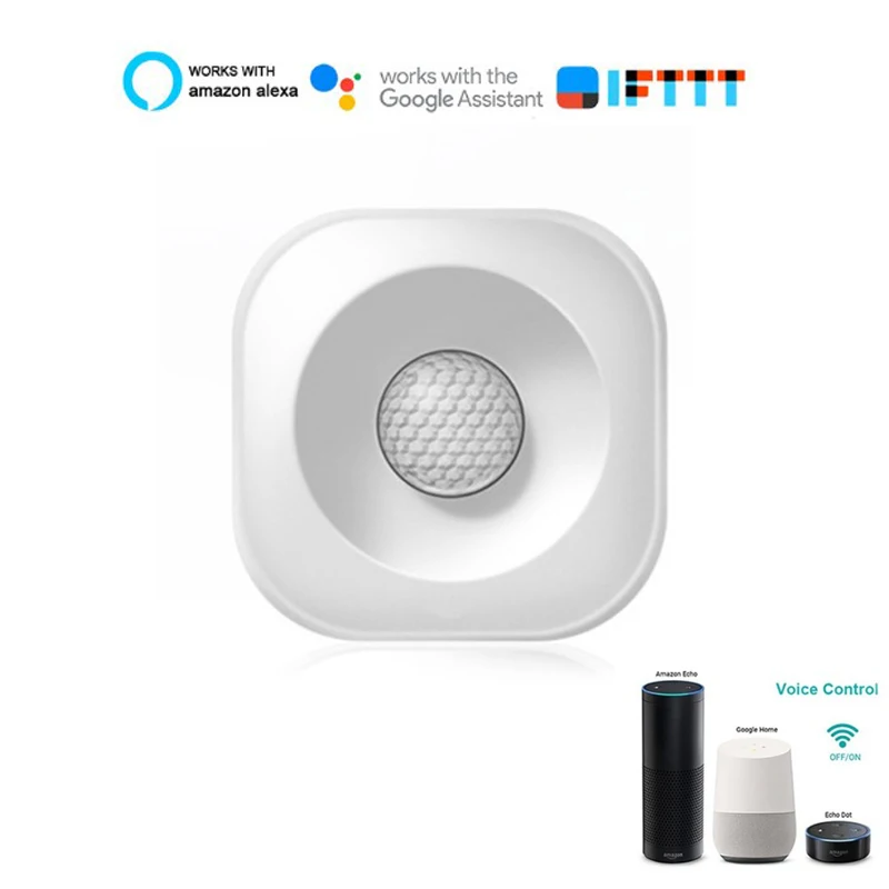 

Smart Wifi Pir Motion Sensor Alarm Infrared Motion Detector Work With IFTTT Smart Life Tuya Smart App