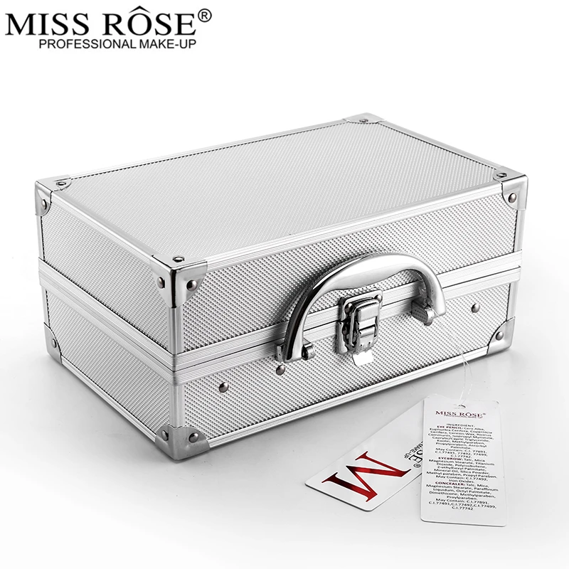 Miss Rose пудра для лица набор макияжа матовые и мерцающие тени век палитра
