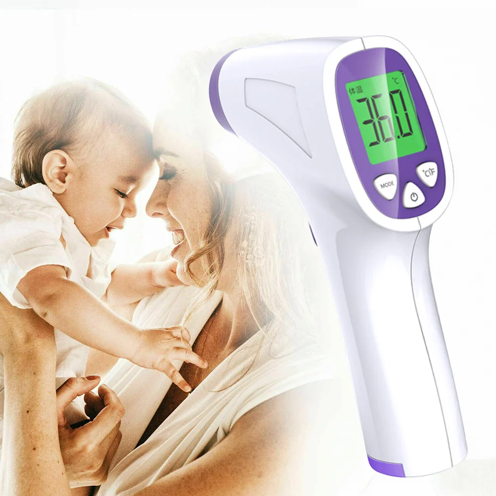 

Newly Non-contact Forehead Infrared Thermometer Handheld Accurate Digital Thermometers for Baby Kid Adult
