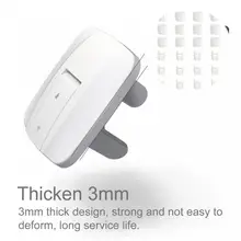 

1 Set Eco-friendly Smooth Edge Fireproof ABS Insulation Baby Proofing Outlet Caps Safety Proofing Covers for Home Use