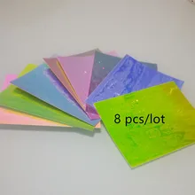 Новое поступление, 8 шт./лот, фирменное название пламени, полоса Голографическая лента для ногтей, стикер для дизайна ногтей, тонкий лазер, Серебряный цветок, сделай сам, наклейка