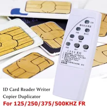 RFID ID Card Copier 125/250/375/500KHz CR66 RFID Scanner Programmer Reader Writer Duplicator With Light Indicator Sensitively