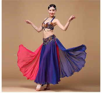 

Belly Dance Maxi Chiffon Skirts for Dance BellyDancing skirt