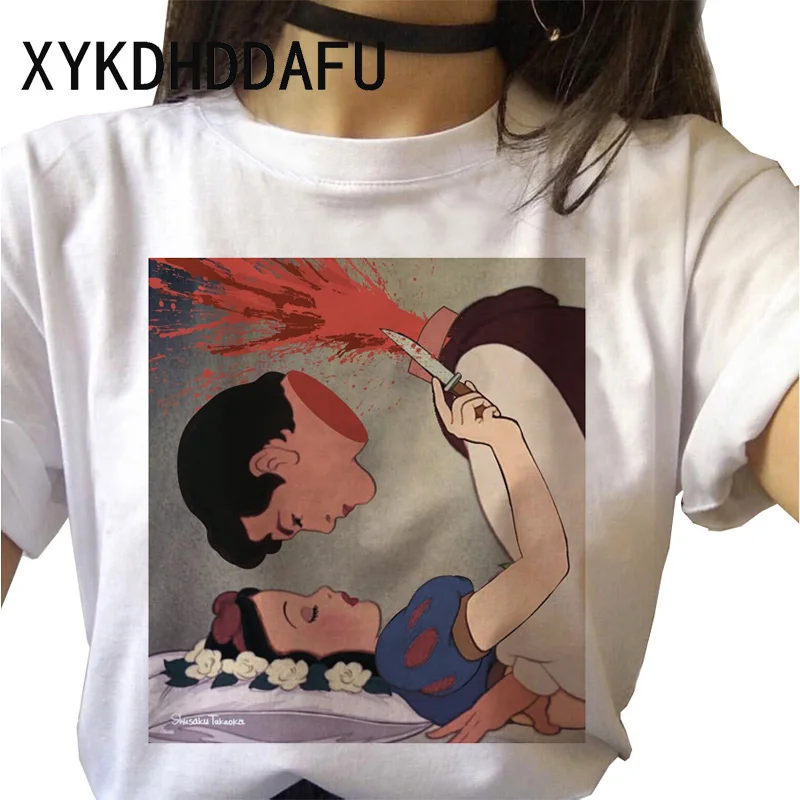 Vogue Princess T Shirt Women 90s Harajuku Funny Cute Tshirt Cartonn Ulzzang Vintage T-shirt Female Fashion Top Tees Clothes