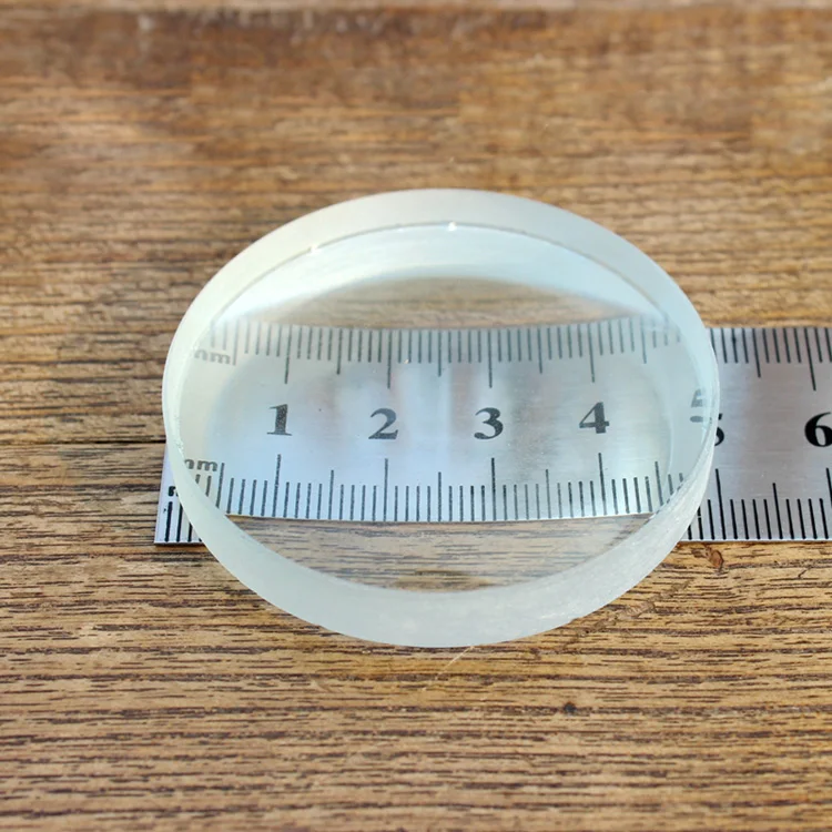 2pc 50mm Dia Optical Glass Focal Length Double Concave Lens Focus -90m Physical Optics Experiment Equipment Bi-concave Lenses