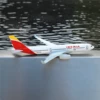 Scale 1:400 Metal Aivation Replica Spain Iberia A330 Airlines Aircraft Diecast Model 15cm Collectible Miniature Toys 5