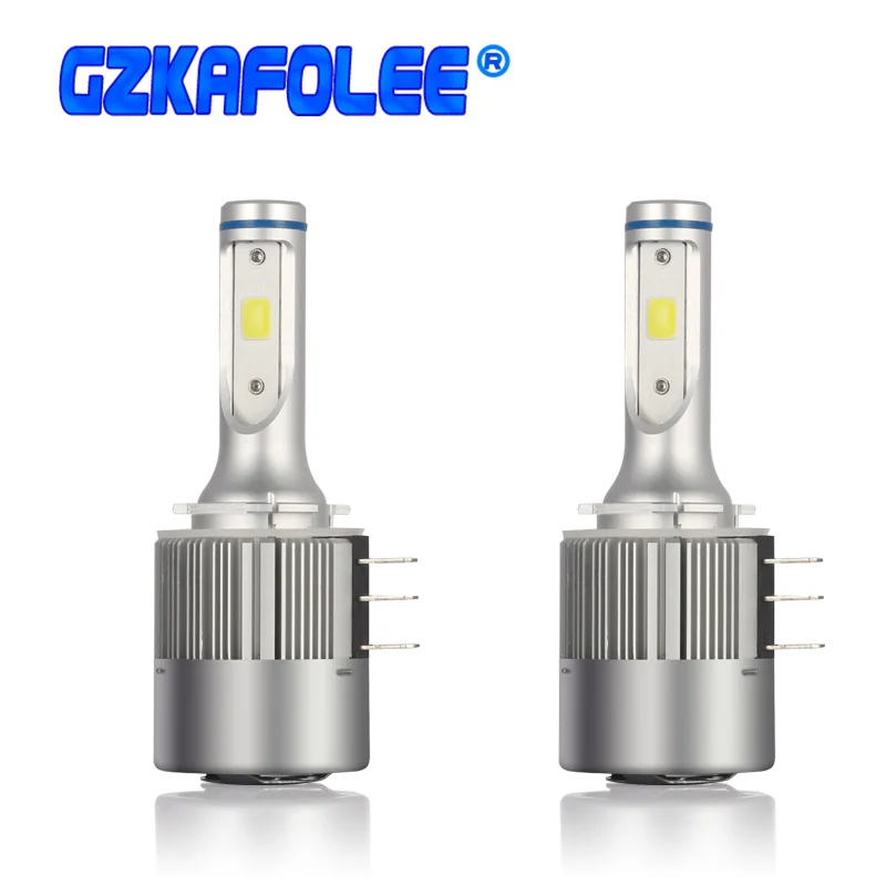 

Canbus Error Free H15 светодиодный фары HID Белый 12V для Audi BMW Mercedes OEM галогеновые фары для дальнего света дневного света