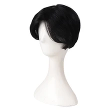 Buqi Iz Naturalnyh Volos Korotkaya Strizhka Pryamye Nakladnye Muzhskie Parik Dlya Muzhchin Volosy Myagche Realistichnyj Naturalnyj Chernyj Modnye Centr Probor Pariki Kupit Nedorogo V Internet Magazine S Dostavkoj Sravnenie Cen Harakteristiki Foto