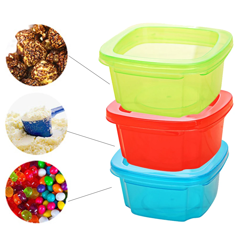 Mini Outdoor Pot Fruit Milk Powder Baby Food Storage Container Eco-friendly Storage Cup Healthy Portable Snack 3 Colors