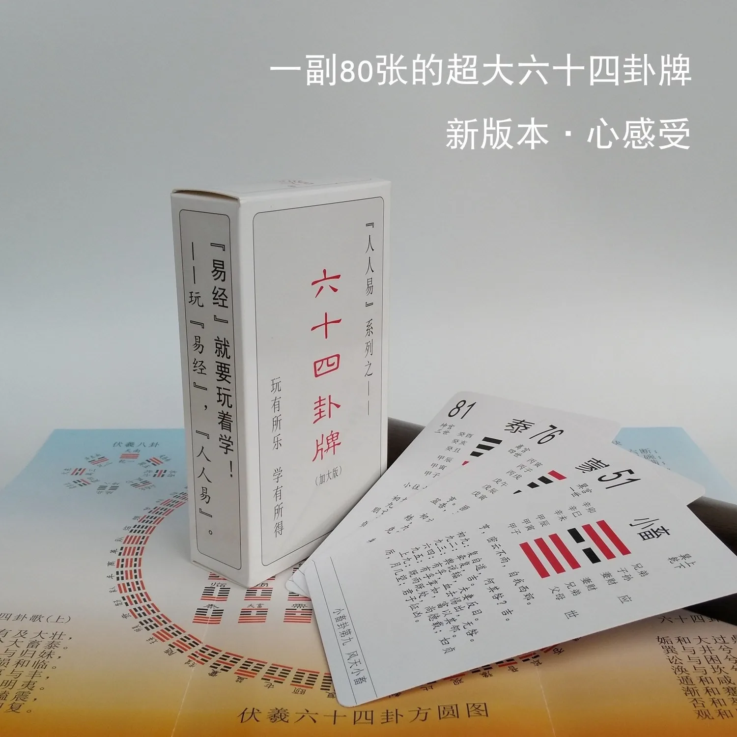 I Ching Sixty-Four gua pai 64 gua pai книга издание отправить радиус рисунок Лю Яо Meihuayishu третий шахматы