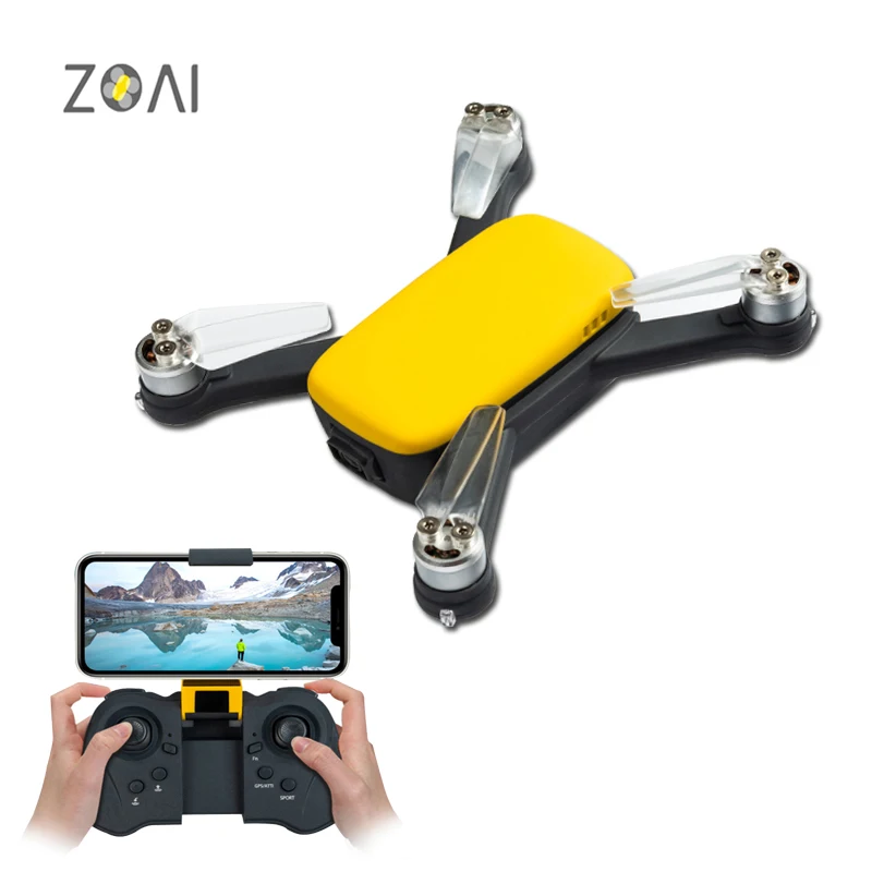 ZOAI Запуск Дрон с камерой gps Мини Радиоуправляемый квадрокоптер FPV 1080P HD 5G wifi бесщеточный двигатель возврат домой карманная воздушная камера