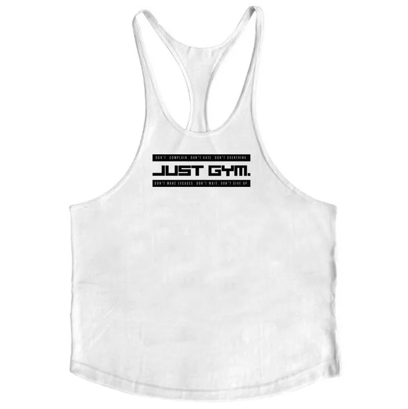 Just Gym, бодибилдинг, Стрингер, безрукавка, мужская, хлопок, Y Back, майка для тренировки, фитнес, майка, Мужская одежда, майка без рукавов