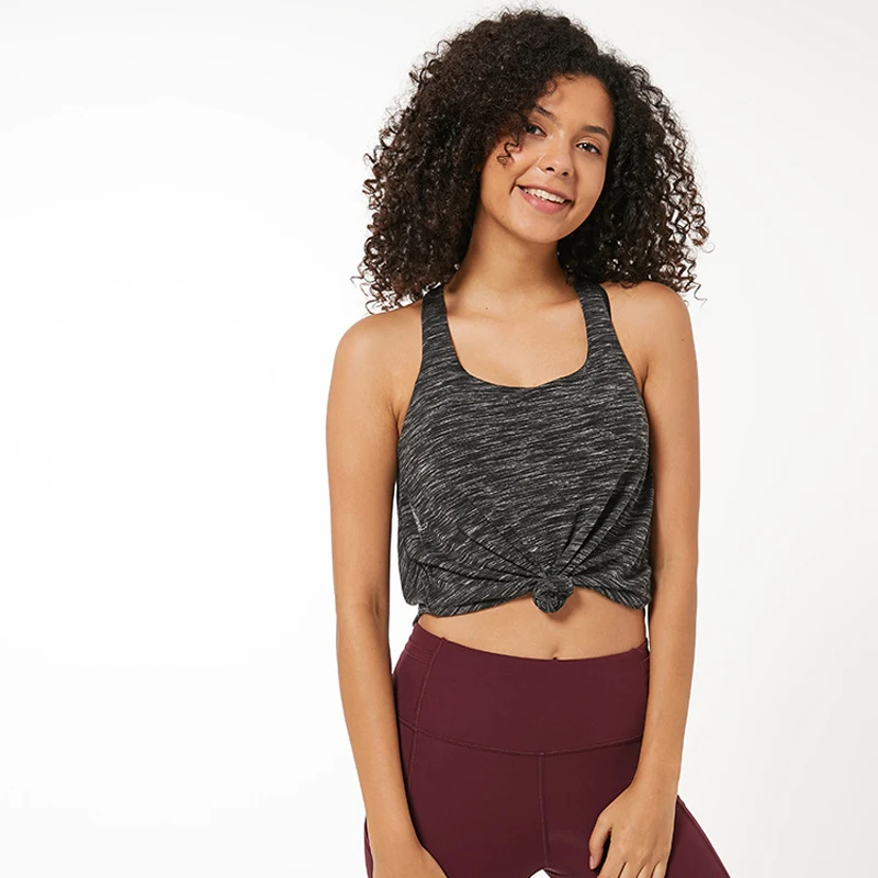 Nepoagym Women 2-in-1 Tank with Bra Loose Fit Gym Tank Top Women Workout Tops Yoga Top Womens Workout Tops