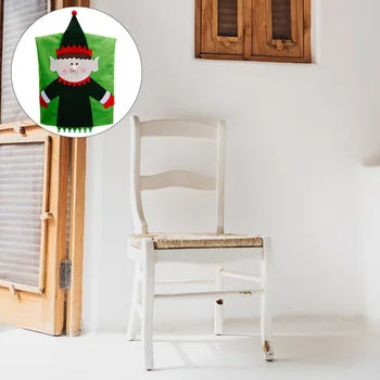 

1 Pc Christmas Decorative Chair Cover Christmas Chair Protector