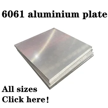

6061 Aluminum Alloy Plate Block Block Laser Cutting DIY Material Model Parts Car Frame Metal for Vehicles Boat Industry
