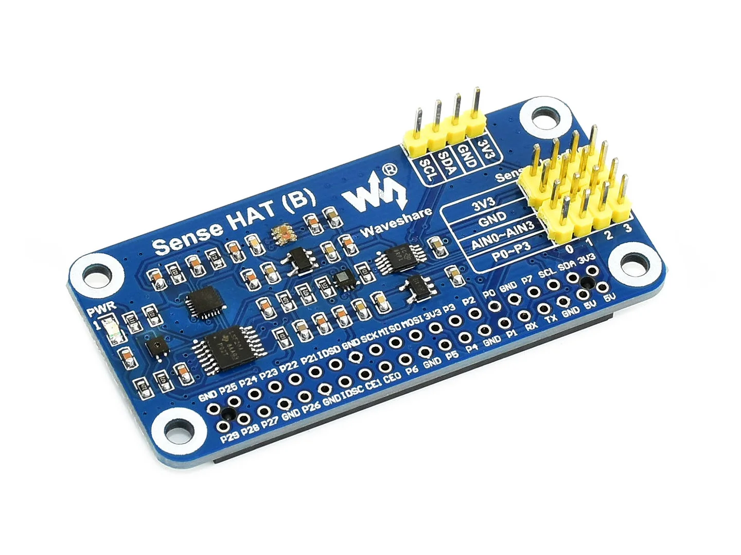 Sense HAT (B) For Raspberry Pi Onboard Multi Powerful Sensors Supports External | Электроника