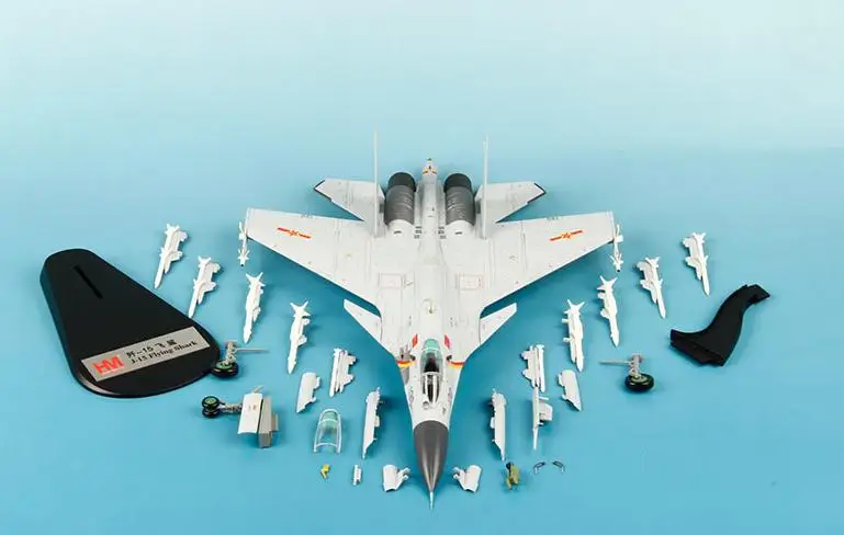 Хобби мастер J-15 Летающая акула авиационный Перевозчик liaoning 1/72 литой самолет