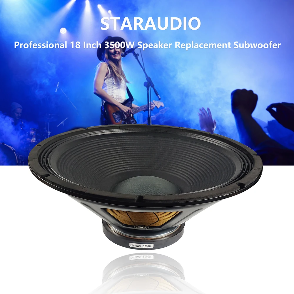 18 inch pa speaker dj subwoofer 